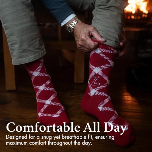 Timeless Tartans Wool/Cashmere Dress Socks, Classic Collegiate Apparel, Officially Licensed Gift & Clothing Accessories3