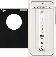 Vista 1 de Viper by GLD Products Defender III - Protector de pared para diana de dardos de longitud extendida, color negro, talla única