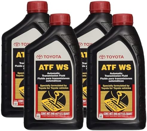 Genuine OEM ATF WS 4 Quarts Automatic Transmission Fluid (4x1 qt)...