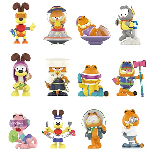 Pop Mart Garfield Future Fantasy Series 12Pc Exclusive Action Figure Box Toy Bulk Box Popular Collectible Art Toy Cute Figure Creative Gift, For Christmas Birthday Party Holiday #TOP17