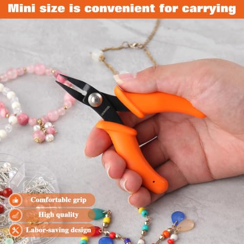 Image of 4-Inch Long Nose Pliers Tweezer Nose Specialty Pointed Nose Plier