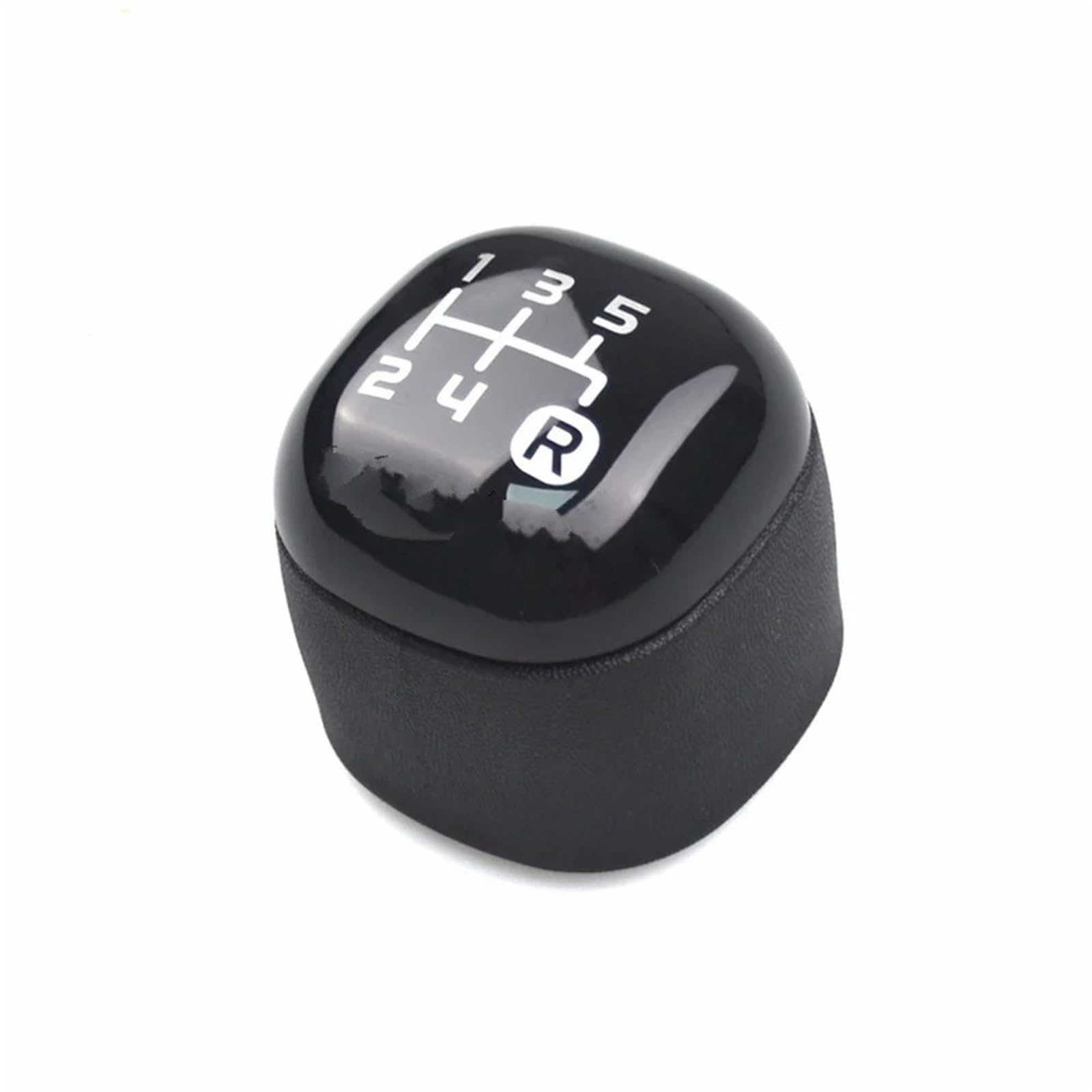 Pdurmbuab One Color Gear Shift Knob Manual Gear Knob Stick Button Shift Head For Panda From 2012 Black 5-Speed 502942700