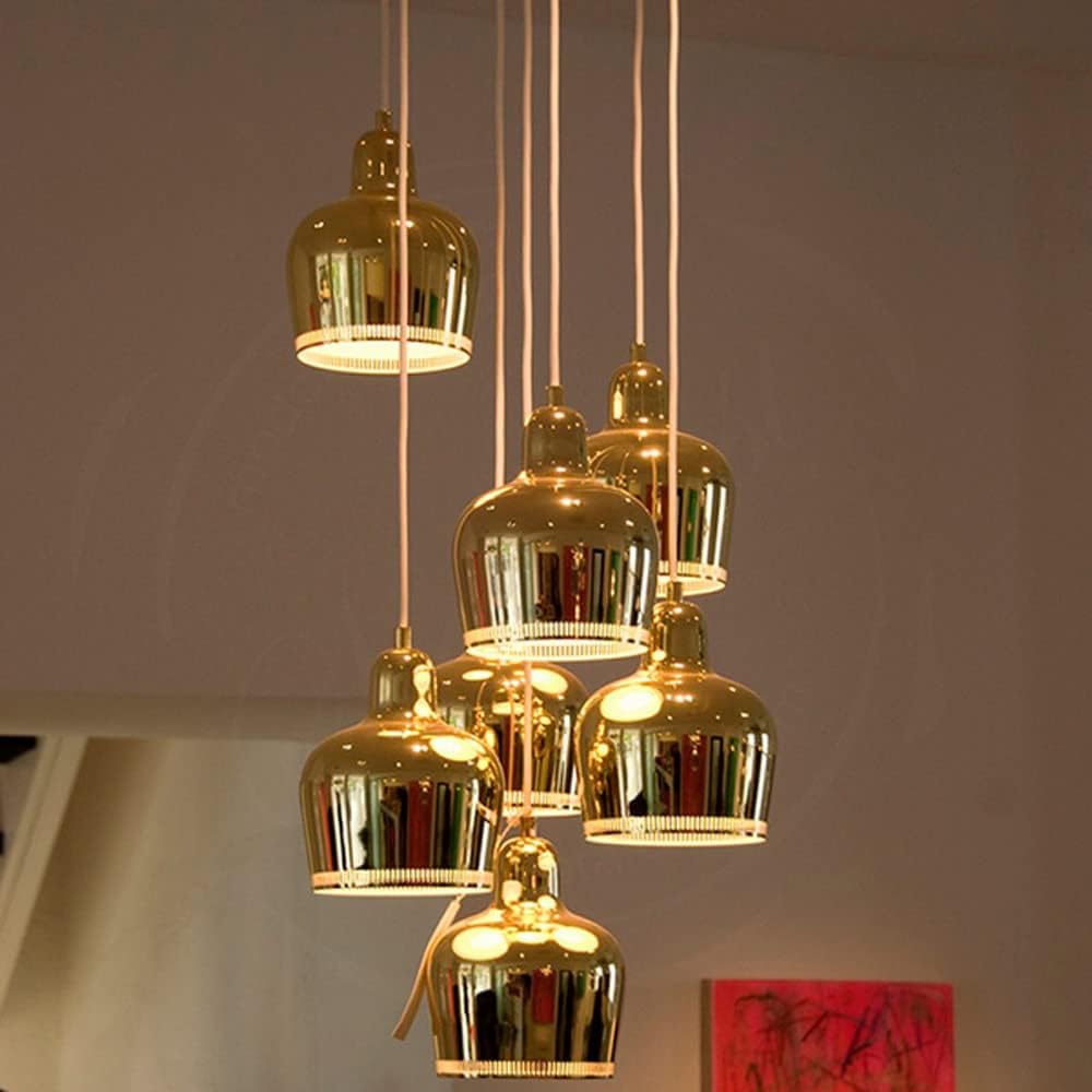 Industrial Light Metal Hanging Ceiling Swlamp, Modern Kitchen Island Lighting Fixture Mini Chandelier, Dining Room Bedroom Bedside Loft Suspended Lamps/K