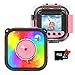 Uleway Macchina Fotografica Bambini, Impermeabile Fotocamere Digitali Subacquea, Regalo di Compleanno per Bambino, 1080P Videocamera / 8 Megapixel/LCD da 2 Pollici/Scheda TF da 32G (Rosa)