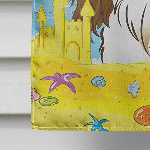 Drapeau multicolore Cavalier Spaniel anti-décoloration pour façade extérieure