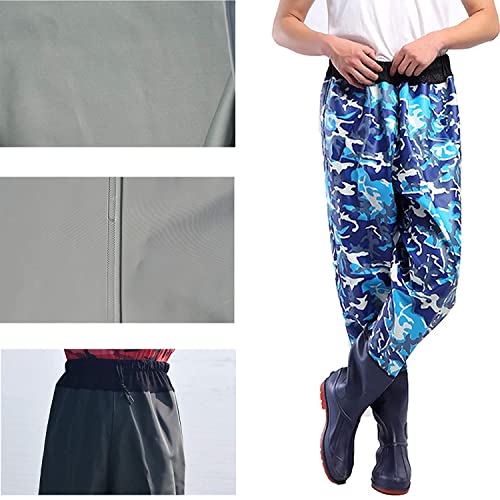 Vis- En Waadlaarzen Met Rubberen Laarzen, Waterdichte Steltlopers, Ademende Elastische Elastische Band Geschikt Voor Vissen Jacht Landbouw Dijlaarzen - Image 3