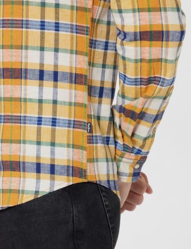 Image of Pepe Jeans Men's Regular Fit Full Sleeve Checkered Cotton Casual Shirt | Check Shirt for Man | Smart & Stylish | Multiple Styles | Mens Casual Shirts