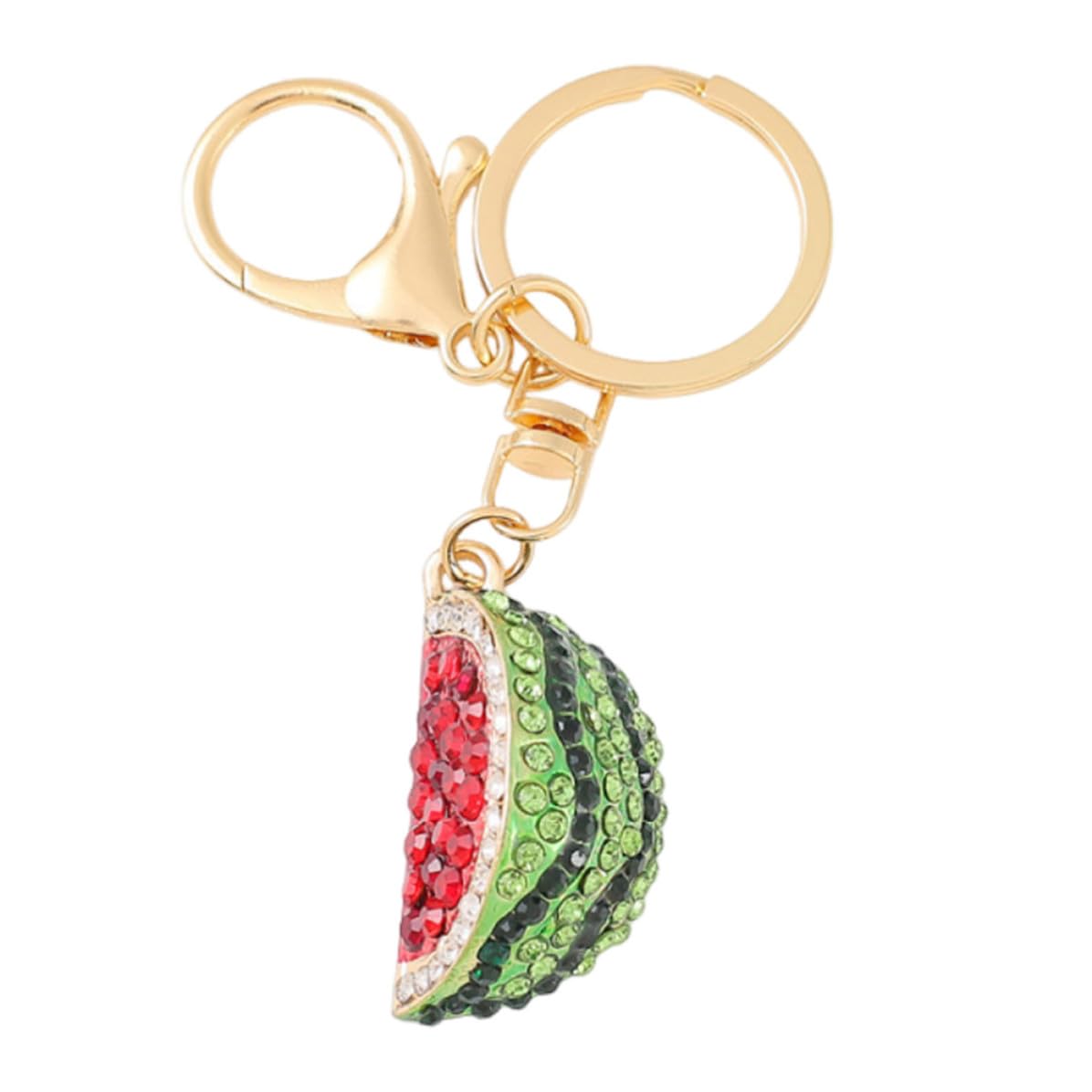 Porte-clés pastèque adorable accessoire pour voiture - 8