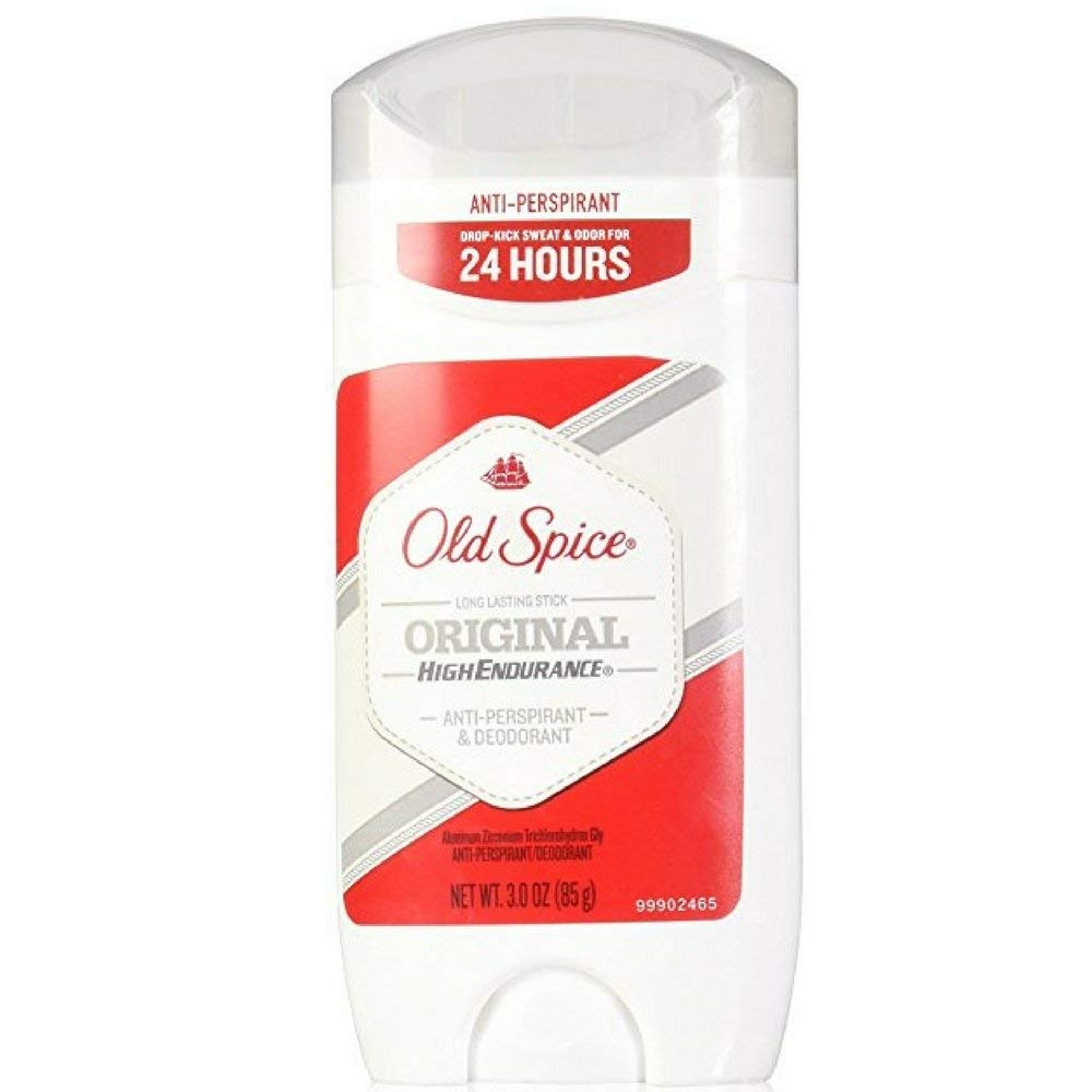 Old Spice High Endurance Anti-Perspirant Deodorant Original 3 oz Pack of 7