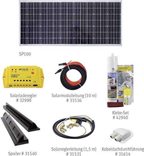 Preisvergleich Produktbild Lilie Solar-Set 100 Wp