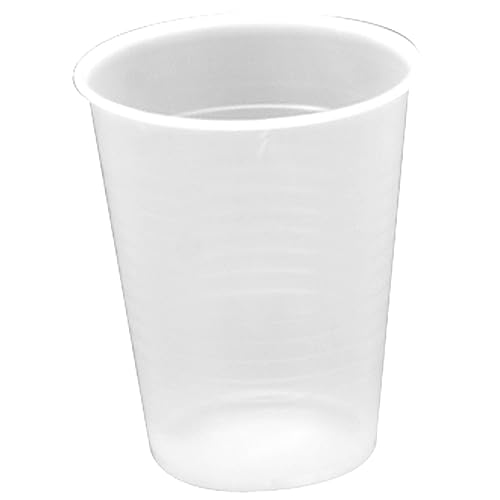 Genuine Joe - GJO10434 Vasos de plástico translúcido para bebidas (paquete de 2400)