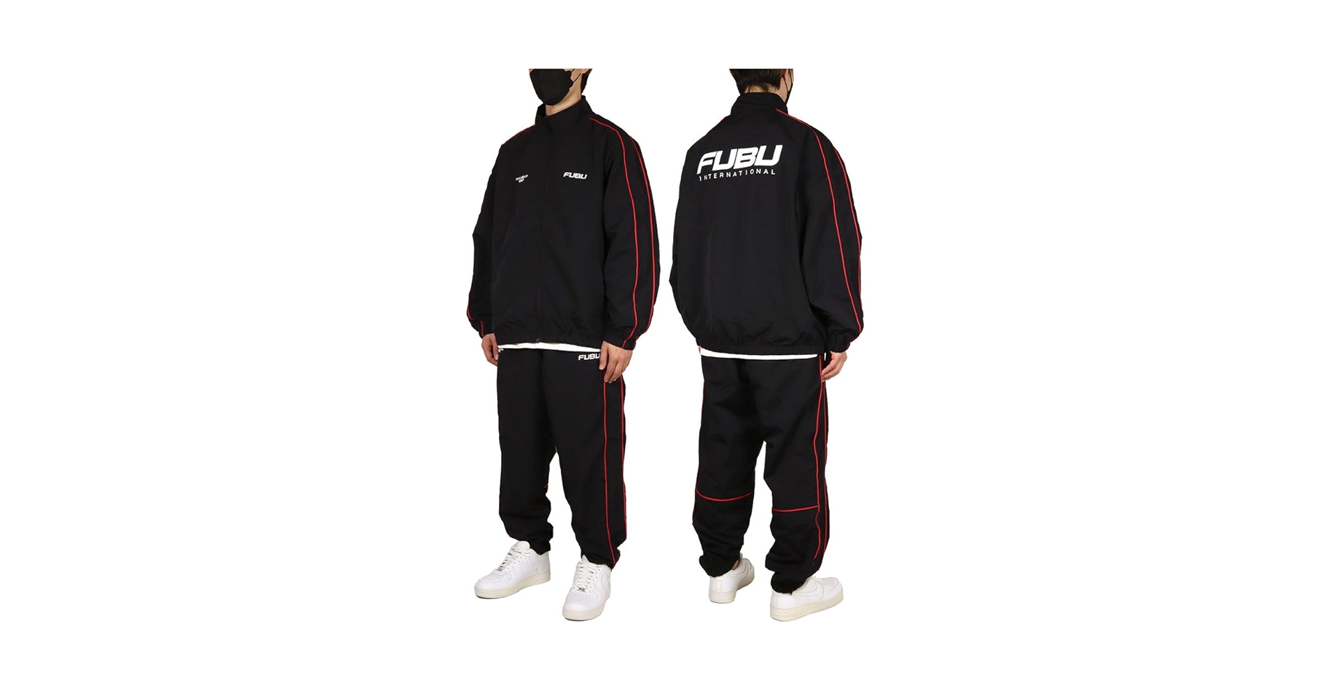 FUBU　セットアップ Amazon | [FUBU] [フブ] セットアップ ジャージ上下 メンズ L