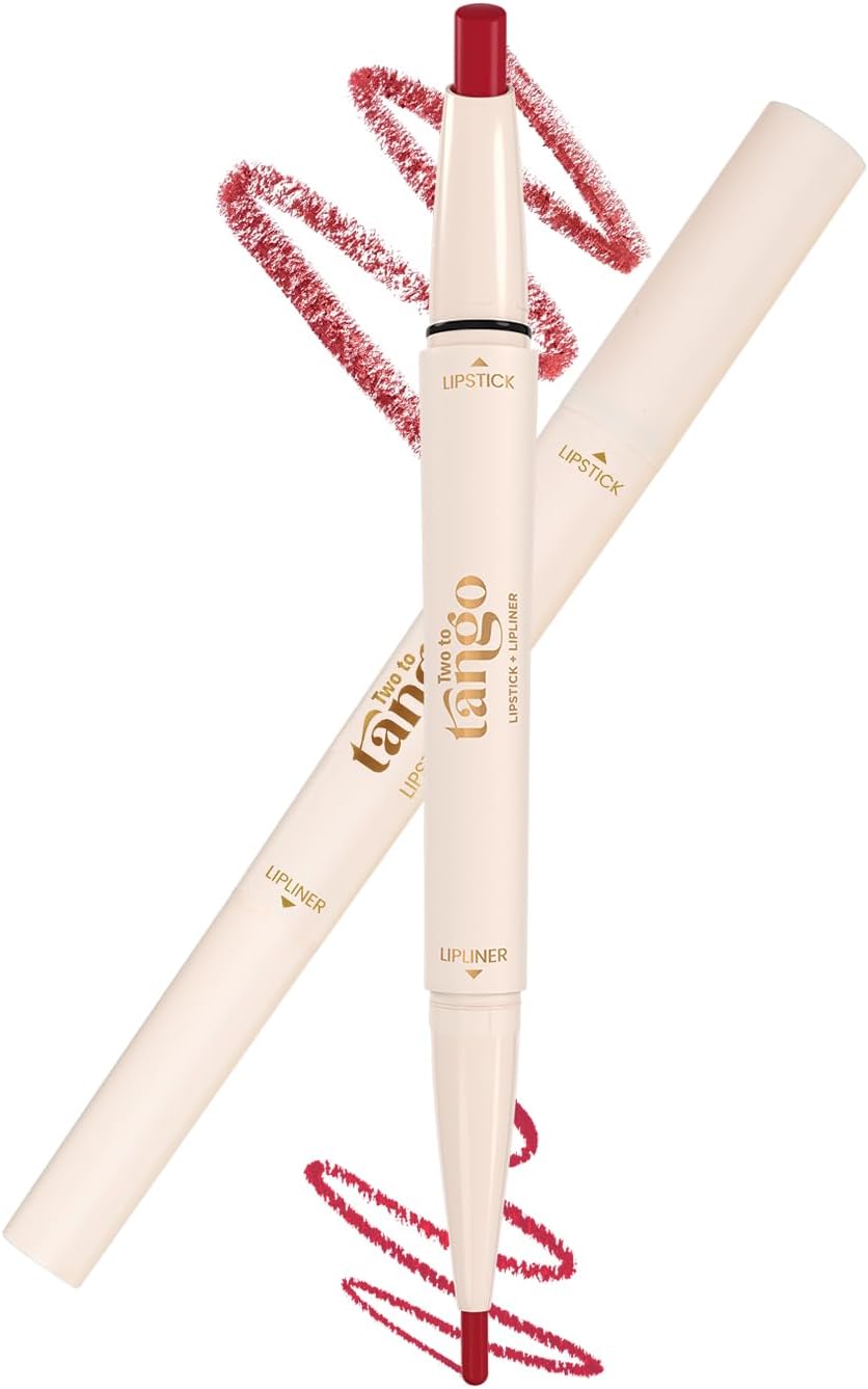 Glam21 Two To Tango Lip Liner + Lipstick Duo |Non-Transfer |Long Stay | Creamy Matte Finish| Super-glide formula | Non-drying |For Sensational lip look, Red Magic-01