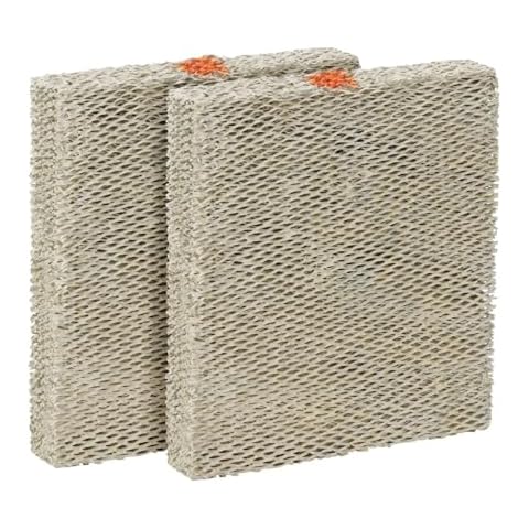 Gazeer 10 Water Panel Humidifier Replacement Filter Made of Heavy-Duty Aluminum Mesh for AprilAire Whole-House Humidifier Models 110, 220, 500, 500A, 500M, 550, 550A, 558(2 Pack) Cover