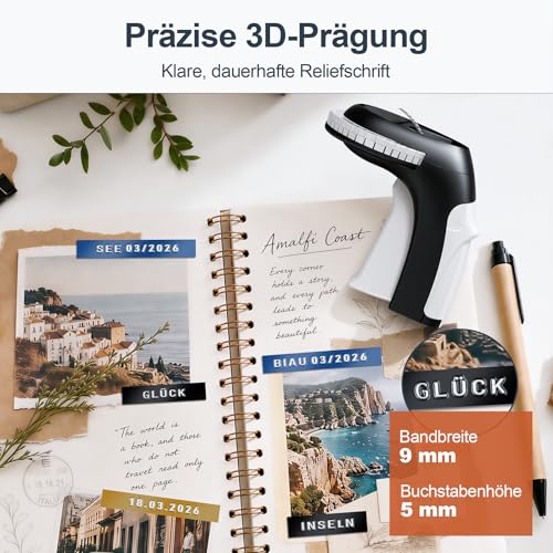 Machine à étiquettes relief 3D Omega S pour résoudre le désordre avec 4 rubans