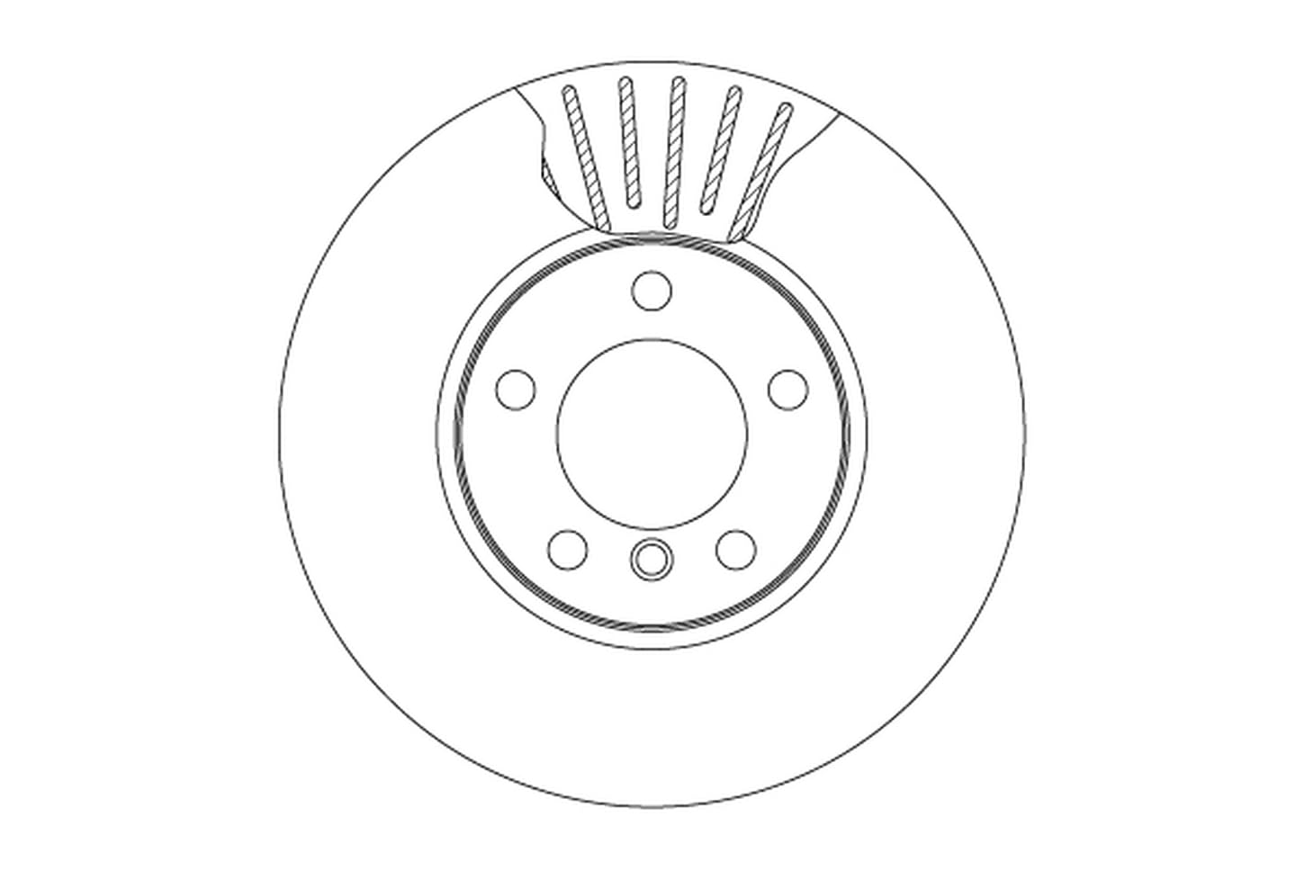 TRW Automotive AfterMarket DF4807S disco de freno