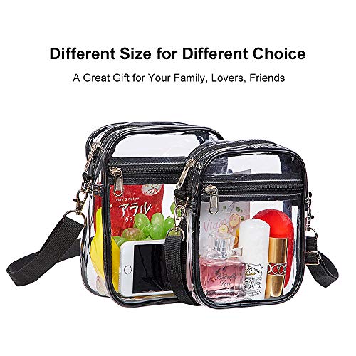 Covax Clear Crossbody Purse Bag, Stadium Approved For Concerts, Festivals #TOP2