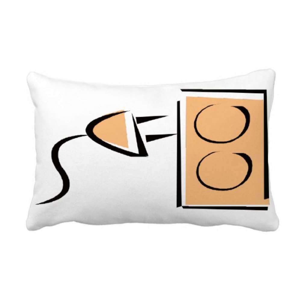 Coussin lombaire haut de gamme motif câble multicolore pour salon élégant