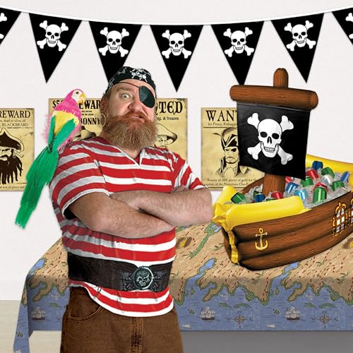 Image of Beistle Inflatable Treasure Chest Coolers.