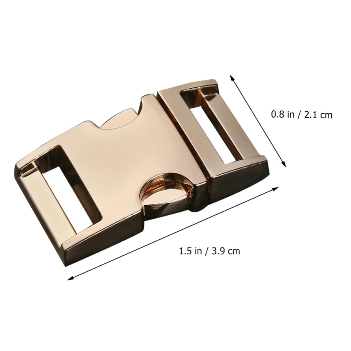 Artibetter Hebilla De Aleación Accesorio Mosquetón Trasera Hebilla Lateral Hebilla De Hebillas De Equipaje Metal Color Aleatorio