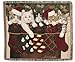 Simply Home Christmas Kittens Cat Tapestry Throw Blanket Made in the USA