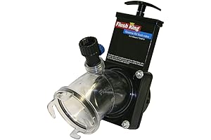 Valterra Flush King® 45 Degree Reverse Flush Valve Attachment for RV, Camper, Trailer