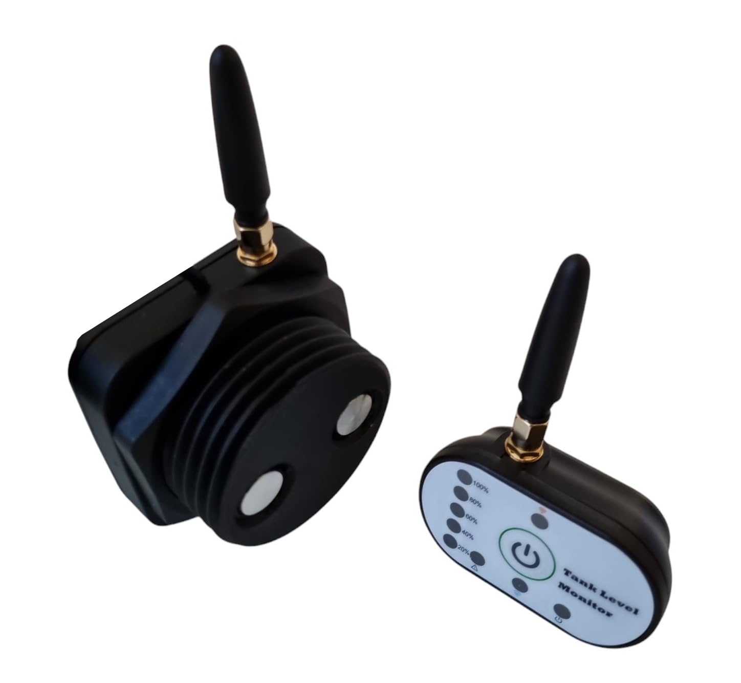 WiFi 2.4Ghz Wlan + 433Mhz Funk Mini 56mm Füllstands-Anzeige Ultraschall Wasserstand-Sensor für Heiz-Öltank Wassertank Tank Zisterne für Smarthome APP TuYa SmartLife