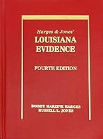 Harges & Jones' Louisiana evidence B0006S04ZC Book Cover