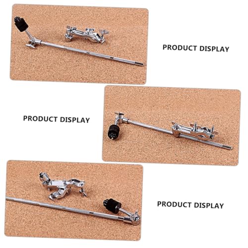 Abrazadera de extensión para tambor, accesorio duradero de cabezal para instalación fácil, diseño compacto para partes de percusión y hardware de tambor miniatura 4