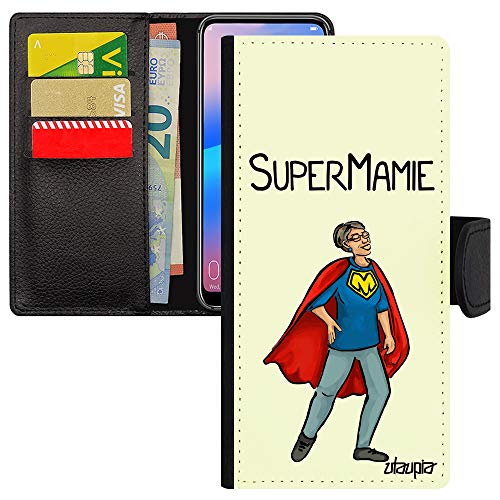 Housse rabat silicone Samsung Galaxy A31 coque simili cuir avec protection antichoc écran