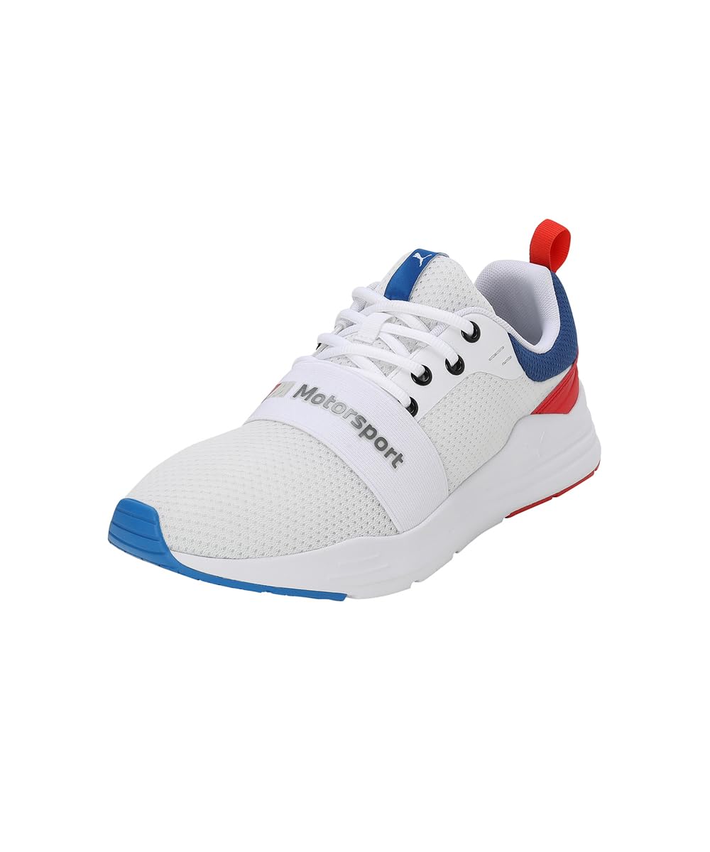 Puma Unisex-Adult BMW MMS Wired Run White-Pop Red Sneaker - 7 UK (30779302) (B0CBPSY4PF) Amazon Price History, Amazon Price Tracker