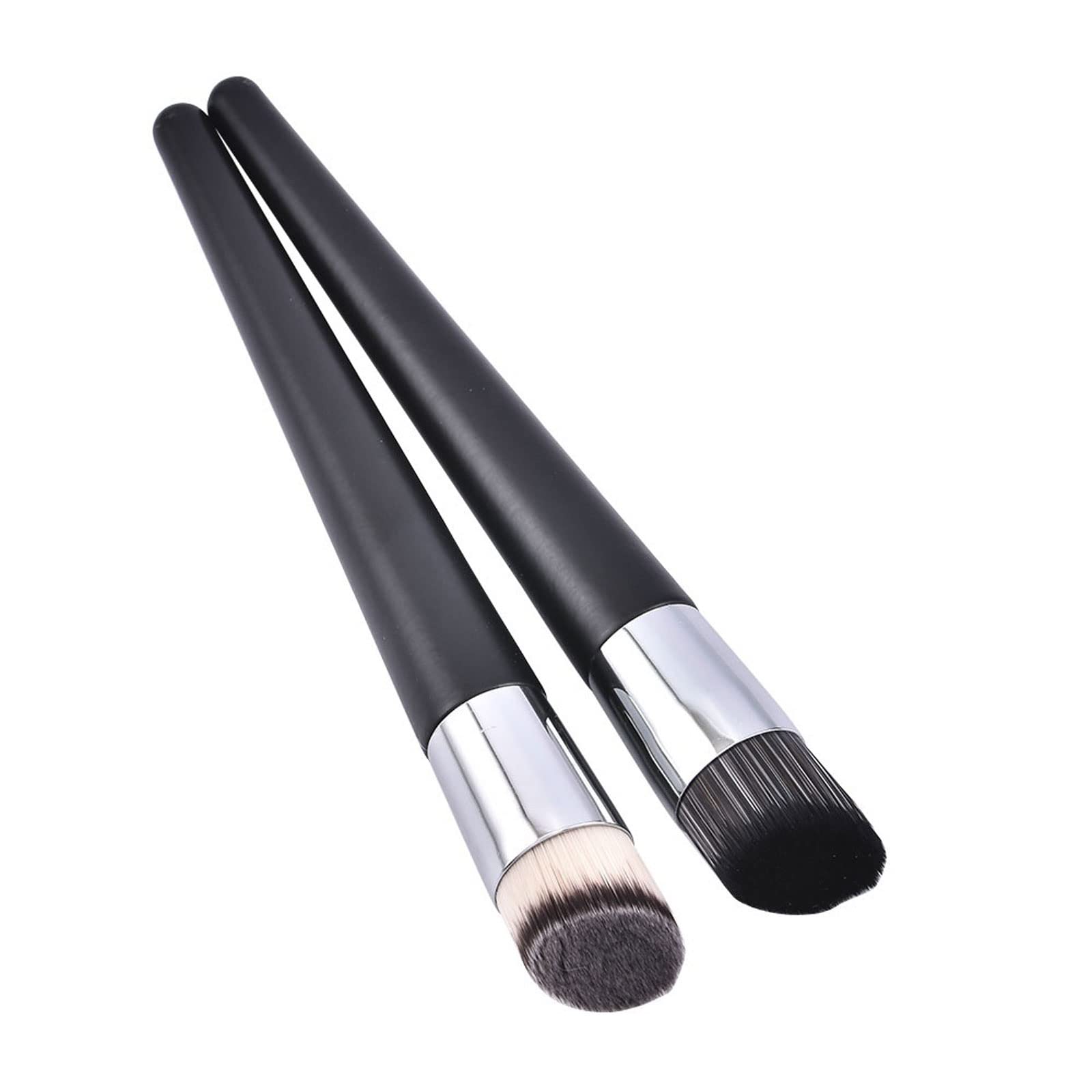 1 brocha profesional oblicua para base de maquillaje en polvo, corrector, base líquida, brochas de maquillaje para rostro, herramientas de belleza y cosméticos