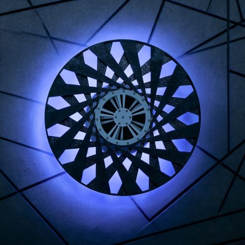Sculpture lumineuse LED multicolore ABS pour rompre la monotonie - 7