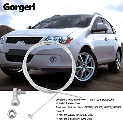 Gorgeri Cavo freno a mano, pulsante di sblocco