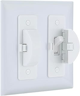 Switch Cover-Light Switch Cover-Light Switch Cover Guard-Light Switch Guard-Light Switch Cover Child Proof-Child Proof Light Switch Cover(White,1pc)