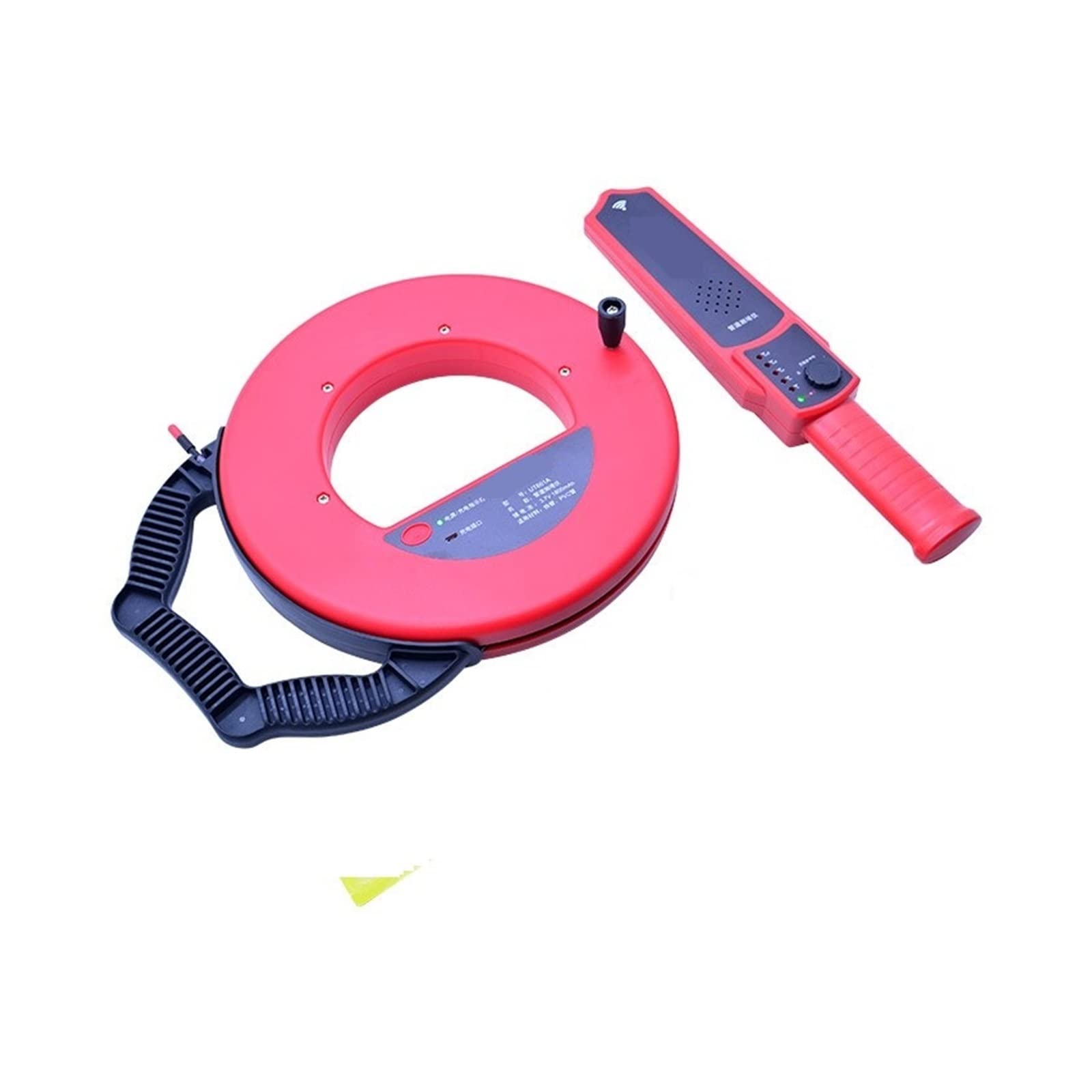 Detector de Pared, Detector de bloqueo de tuberías de hierro de PVC for pared, herramienta de diagnóstico, escáner, bloqueo de tuberías, instrumento de fontanería(661A)