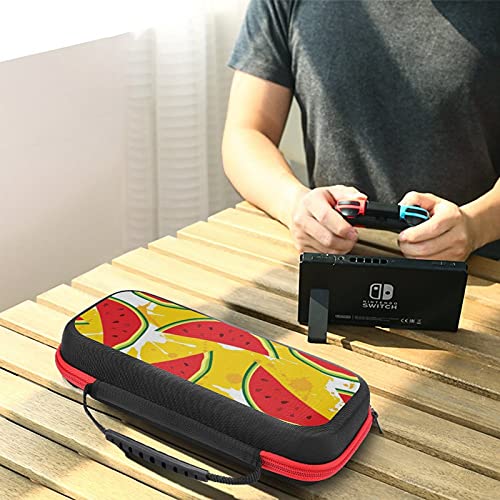 Watermelons Fruit Juice Travel Carrying Case Game Bag For Nintendo Switch Console Accessories Holds 20 Game Card Bag #TOP3
