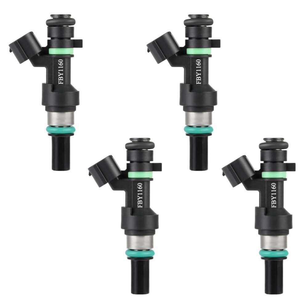 Stoifffhh One Color Injector Nozzle Compatible With Nissan For Versa 1.6L 2009-2012 16600Ed000 16600-Ed000 Fby1160 Fuel Injectors