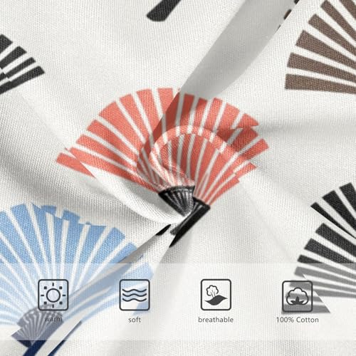 KLL Hand Drawn Cute Japanese Fans Little Boys Comfort Underwear Breathable Children Panties3