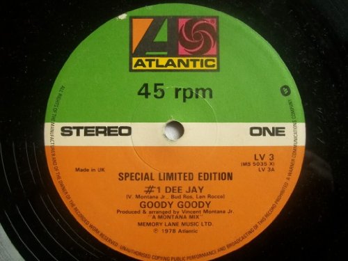 GOODY GOODY #1 Dee Jay 12" dj