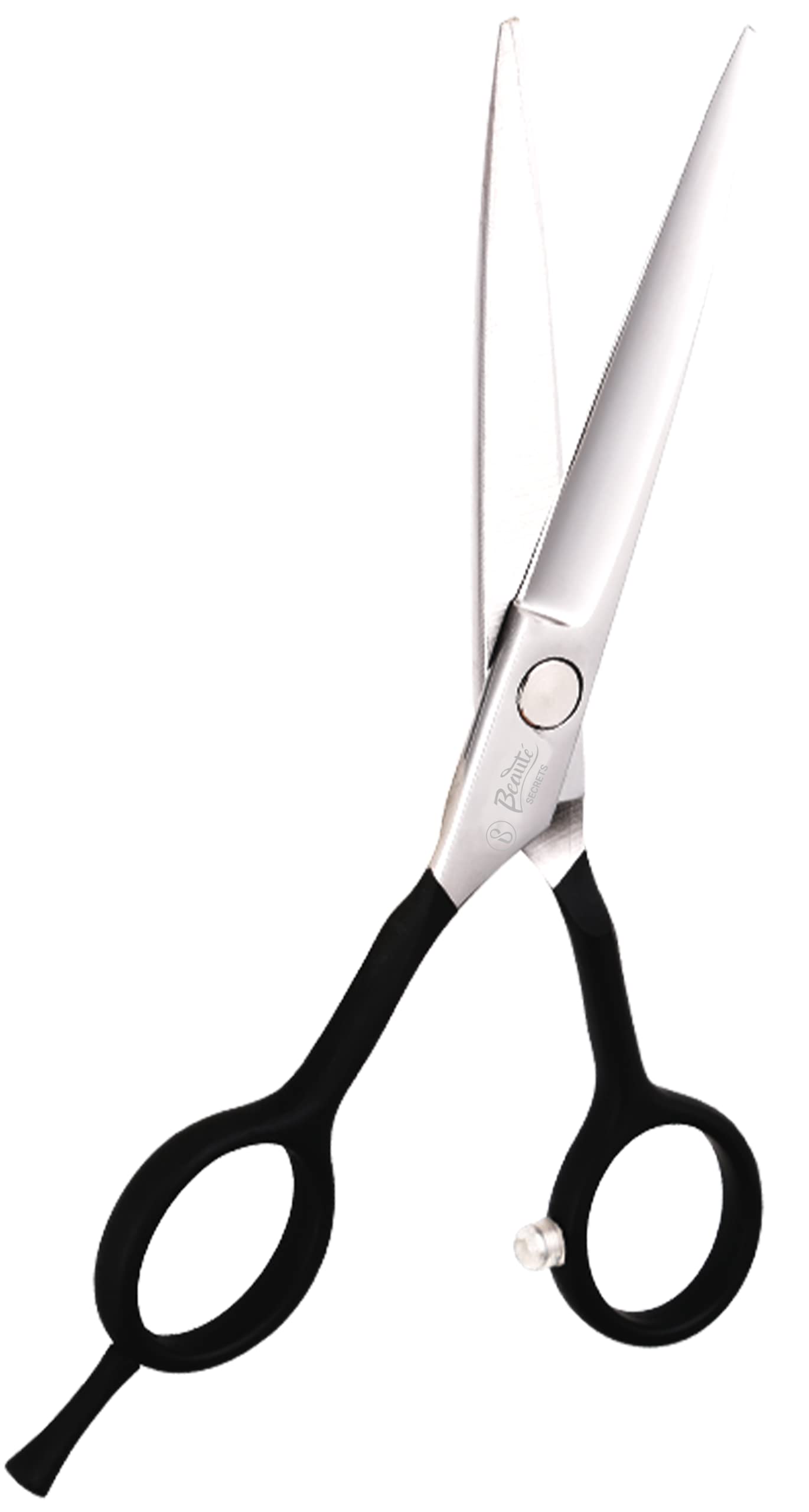 Beauté Secrets Hair Cutting Scissors Professional Hair Shears 5.5" - Razor Edged Durable Hair Cutting Tools - Handcrafted Barber Scissors for Hair Cutting Men & Women, Black