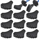 Material: policloruro (PVC) Yahee 5pares Nordic Walking Trekking Almohadillas Amortiguadoras de Goma
