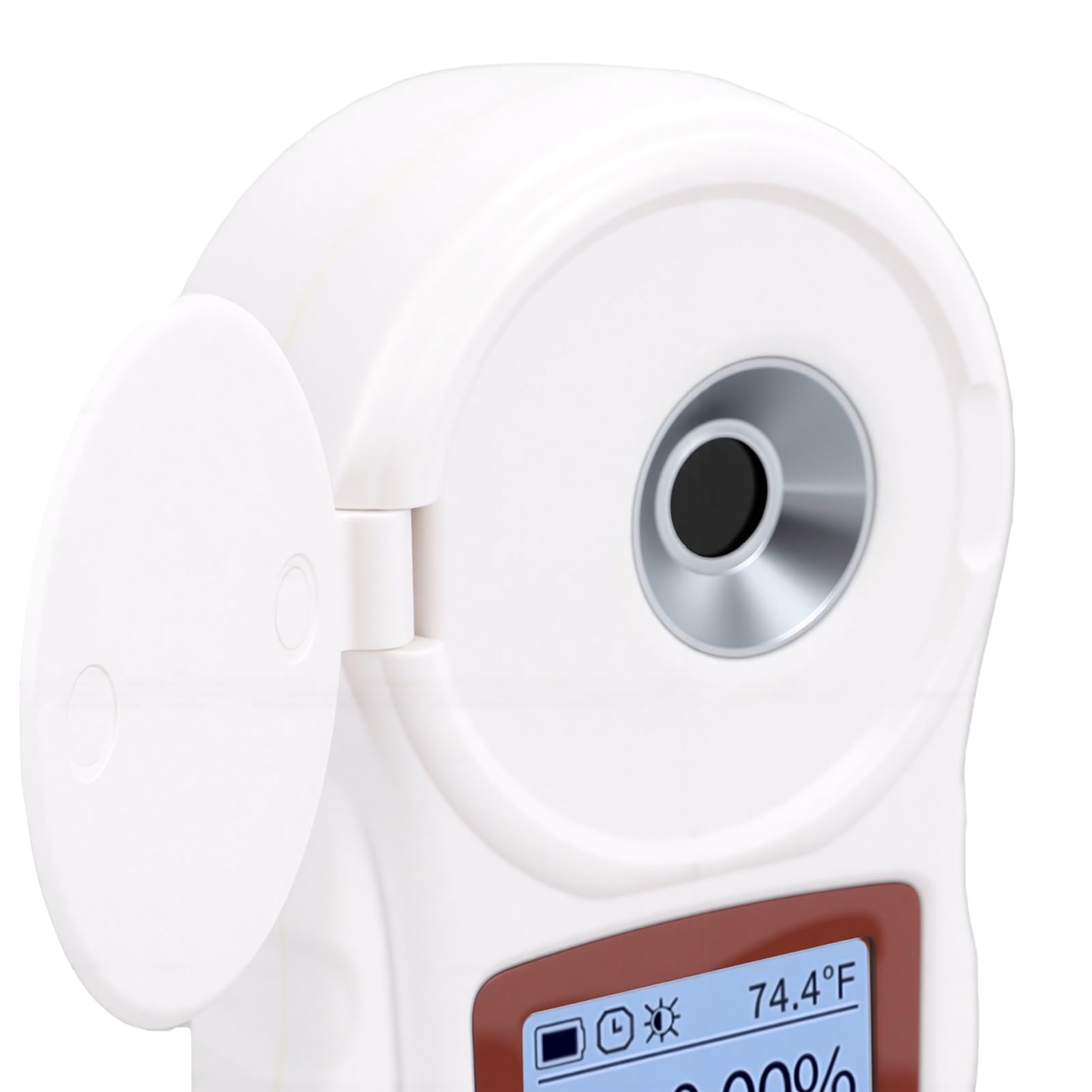 Annadue Refractómetro Digital TDS con Medidor ATC de Brix de café 0-22% ±0,2% Recargable para Extracción de café, Prueba de Triple Parámetro con Compensación Automática de Temperatura, Prisma Sellado