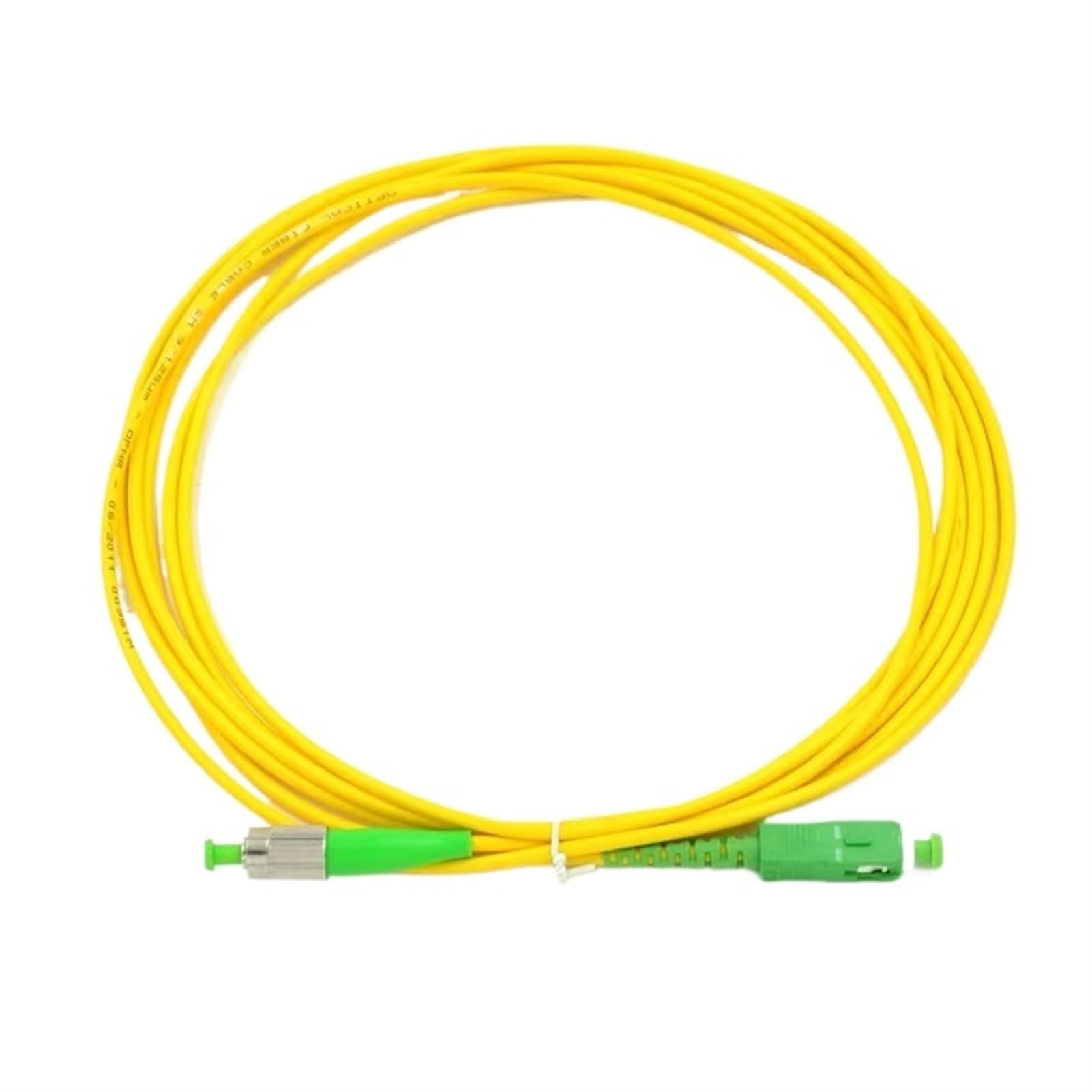 Ponticello in Fibra Ottica LCAPC-SCAPC Cavo Patch da 1-100 m Cavo di prolunga simplex da Quadrato a Rotondo Ottica FTTH(LCA-Sca 70m)