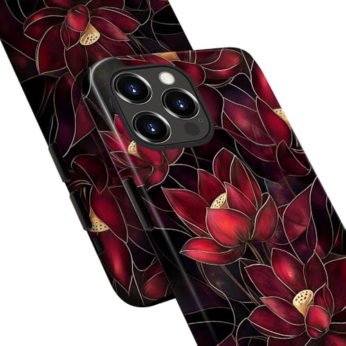 Coque iPhone 13 Pro Max fleur de lotus fleurie pour vos sorties et soirées