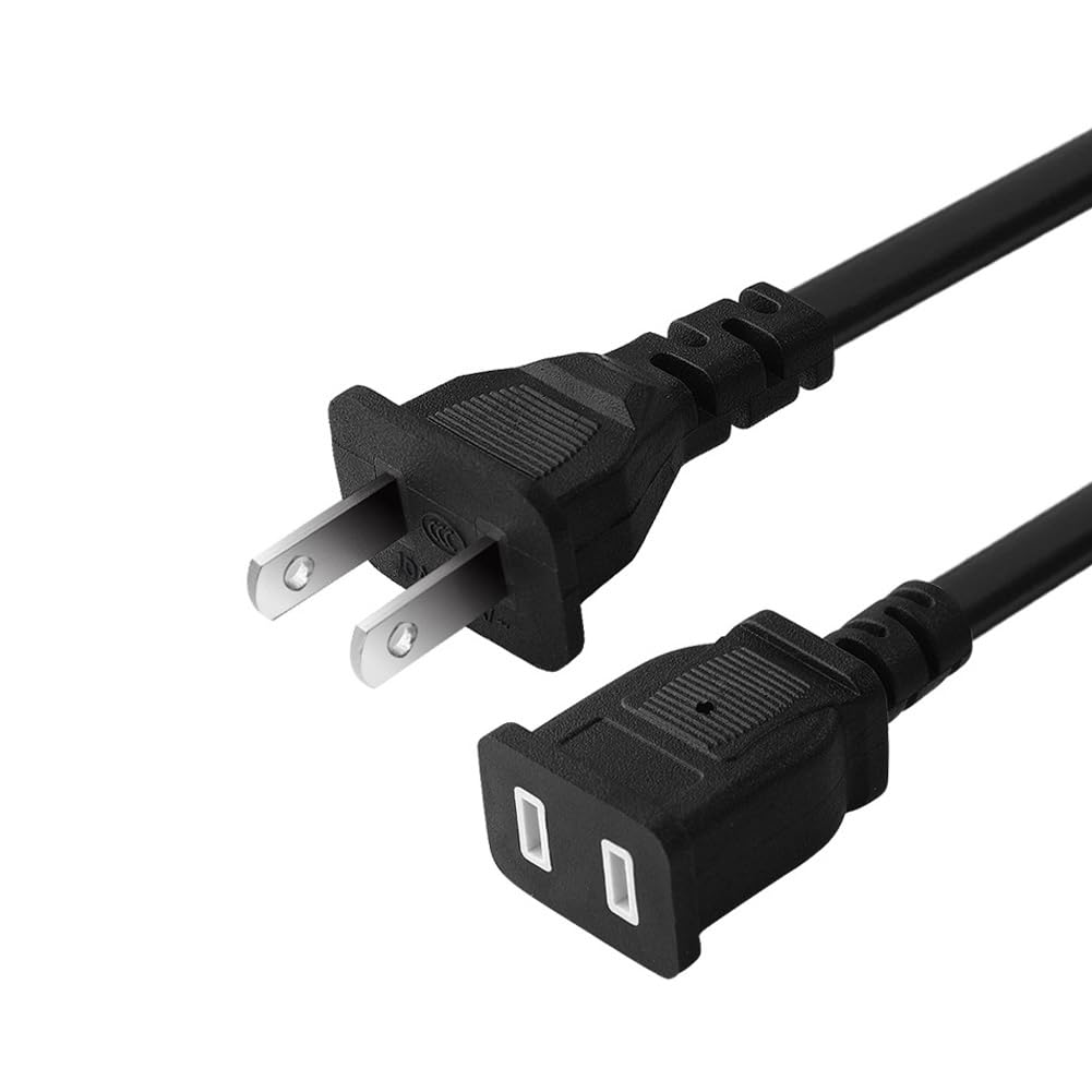 Amazon.com: Universal 2-Prong AC Power Charging Cord Wall Power