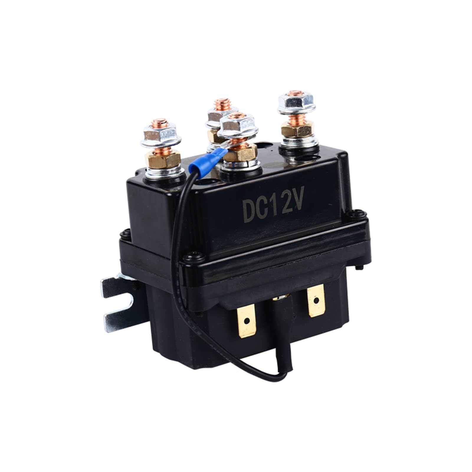 MINGLEA 12V 250A Winch Remote Contactor Electric Winch Relays Automotive Relays Kits Winch Solenoid Relays Contactor Enduring
