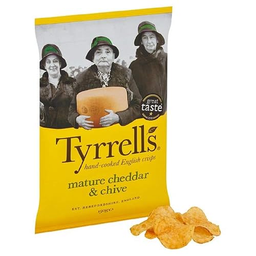 Miniatura 2 de Tyrrells Chips Queso Cheddar y Cebollino 5.29 oz