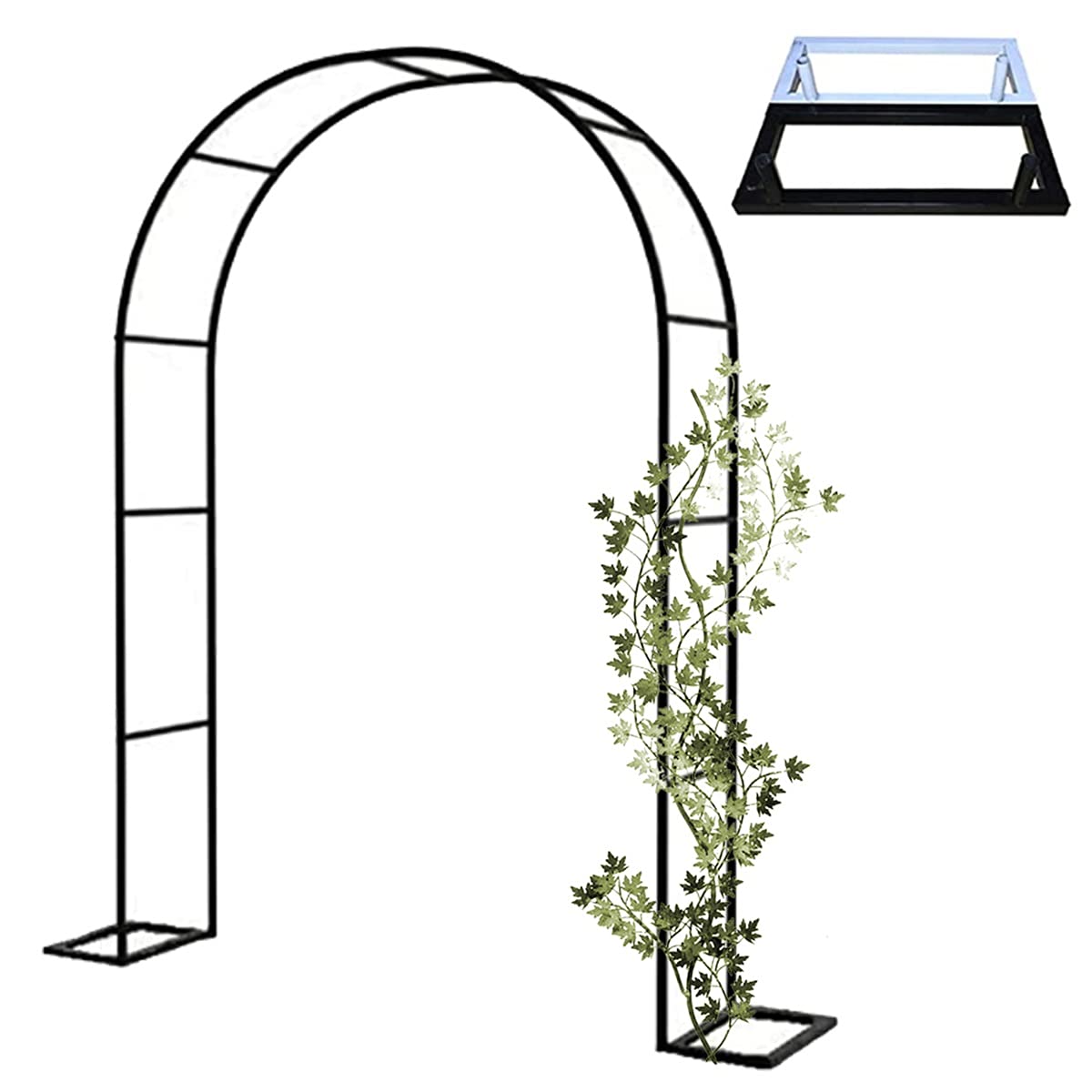 Arche De Jardin En Acier Inoxydable Pour Roses Et Glycines - Cadre En