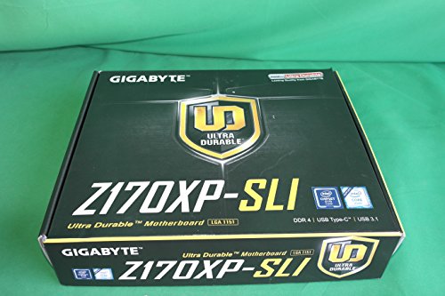 Gigabyte LGA 1151 Z170 2-Way SLI UEFI DualBIOS ATX DDR4 ATX DDR4 NA Motherboards GA-Z170XP-SLI